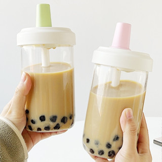 【臺灣現貨+免運】吸管杯 大象杯 珍奶杯 珍珠奶茶杯 手搖杯 珍珠杯 珍奶環保杯 環保杯 隨身杯【RS1568】