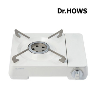 【韓國Dr.HOWS】TWINKLE STOVE 卡式瓦斯爐(粉/白可選)｜登山露營必備｜攜帶方便