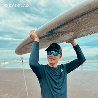 【經典黑/ EYEGLAD】Mars 自行車休閒運動偏光太陽眼鏡 (賽道黑)