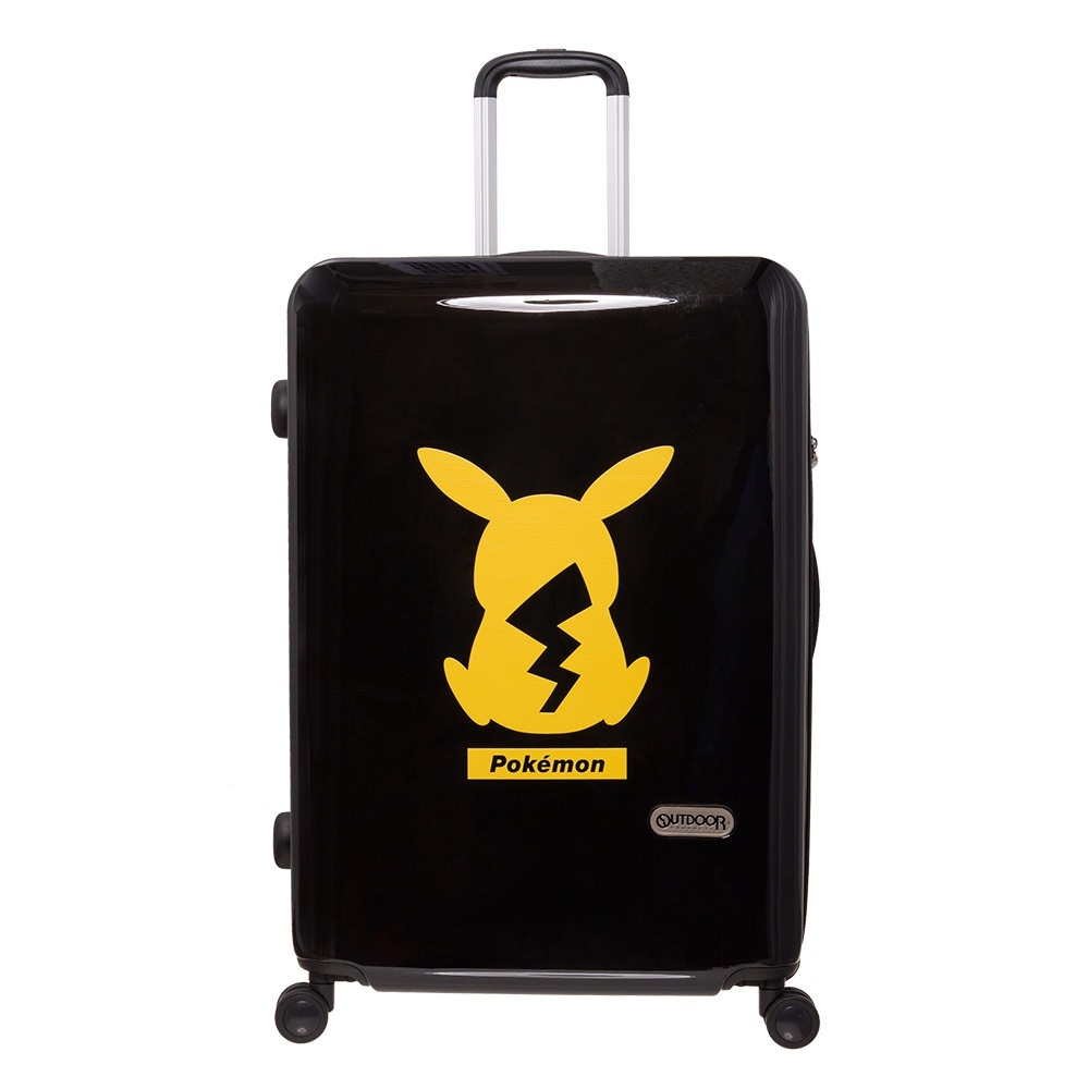 【OUTDOOR】寶可夢Pokemon-潮黑皮卡丘28吋行李箱-黑色 ODGO23F28BK