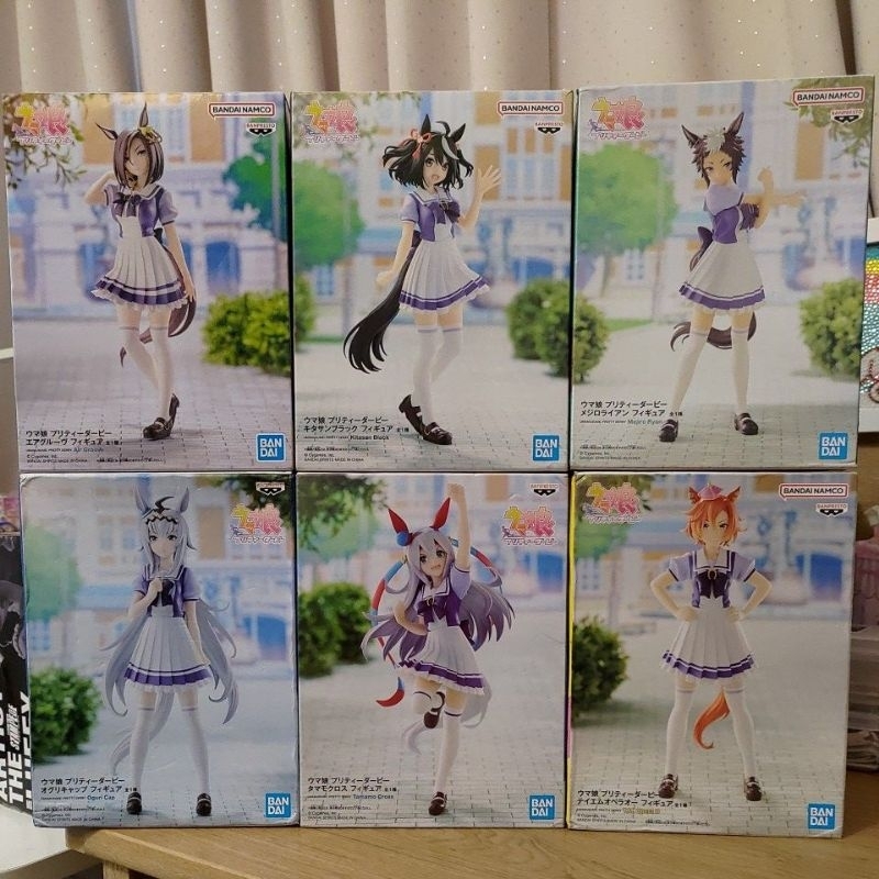 全新現貨 日版&代理版 賽馬娘 小栗帽 玉藻十字 氣槽 北部玄駒 櫻花桂冠 魯道夫象徵 目白雷恩 名將怒濤 里見光鑽