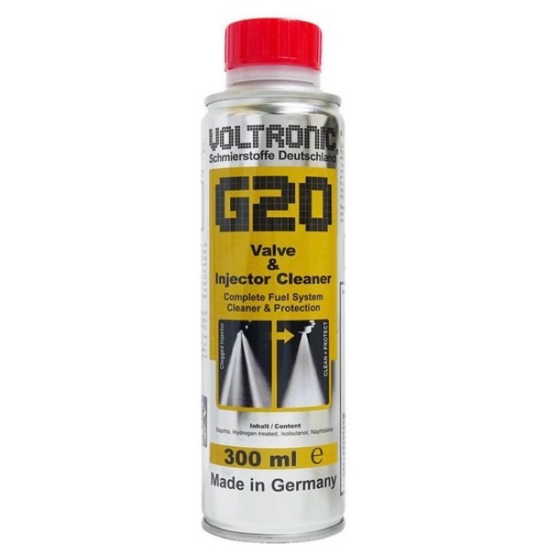 德國VOLTRONIC 摩德 G20 燃油系統 噴油嘴清潔劑300ml(汽油精）