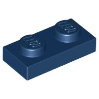 【金磚屋】3023DBU10 LEGO 樂高零件 Dark Blue Plate 1 x 2