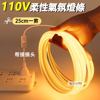 桃園現貨 led燈條 燈條110v COB燈條 戶外防水燈條 家裝燈條 軟燈條 居家裝修燈 氛圍燈條 氣氛燈條 感應燈
