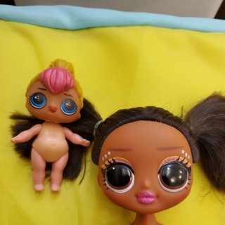 LOL DOLL OMG 大姐姐娃娃 娃頭拆賣 二手贈小娃娃