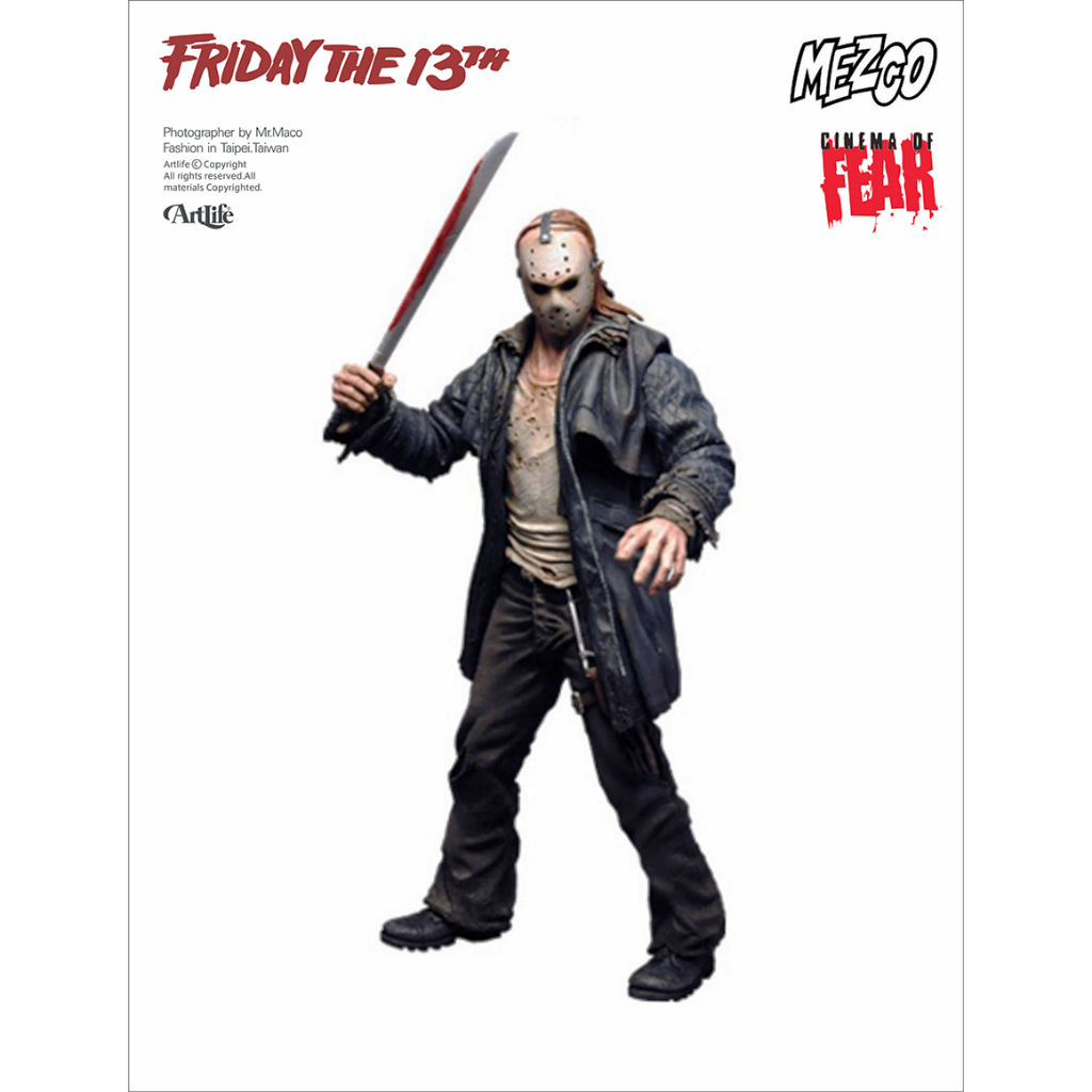 Artlife ㊁ MEZCO 2008 FRIDAYTHE13TH JASON MASK 十三號星期五 面具 傑森