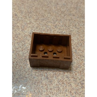 書香門第 LEGO 樂高二手磚 紅棕色 30150 箱子 木箱