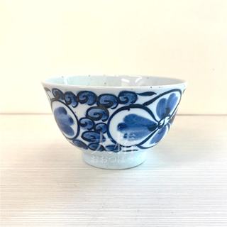 ✿大椿現貨✿【藍染手繪椿5井-日本製】器 皿 OMAKASE 烏龍麵 親子丼 碗 炸物 天婦羅 料理 丼飯 陶瓷 日本瓷