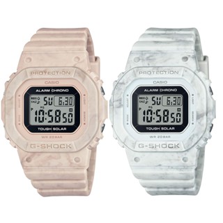 CASIO卡西歐 G-SHOCK 大理石紋理 太陽能方形電子錶 GMS-S5600RT-4/GMS-S5600RT-7