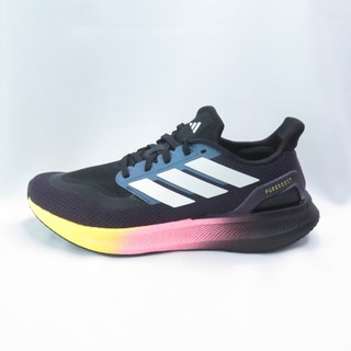 ADIDAS IH3833 PUREBOOST 5 男款 慢跑鞋 輕量 防滑 耐磨 黑x橘粉【iSport愛運動】