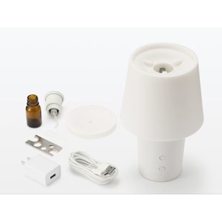 日本預購境內版MUJI 無印良品2024 新發售 無水香薰機 擴香燈臺 MJ-HBAL1 精油香氛 擴香小夜燈