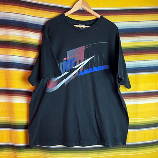 古著•Nuzi_s •Nike黑色短tee T4053008 街頭嘻哈美式短T T-SHIRT 短袖T恤