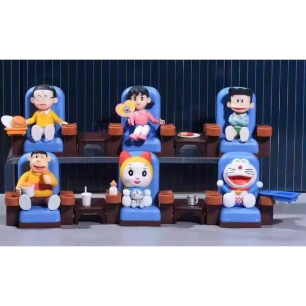 【 現貨 】 哆啦A夢 公仔 大雄 靜香 胖虎 小夫 多啦美 電影 超Q 可愛 一套