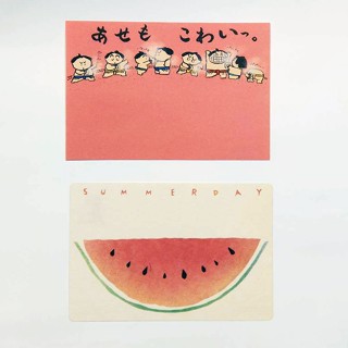 【雲雀品藏LY】明信片 卡片｜夏祭系列(合售) 日本發行｜絶版收藏 LY239