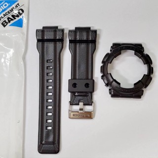 【錶帶耗材】卡西歐 G-SHOCK GA-100BT GD-120BT 仿皮革紋 原廠錶帶/錶殼 (GA-110適用