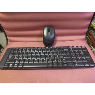 耐用 質感美型 羅技 Logitech MK220 無線鍵盤滑鼠組 m150+k220
