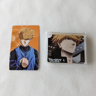 現貨 藍色監獄 國神錬介 吊飾+特典卡 安利美特 咖啡廳限定