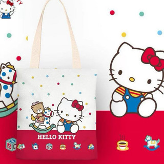 🔥現貨🔥Hello kitty 帆布袋 包包 帆布包 購物袋 手提袋 收納袋 手提包 購物包 可愛 生日禮物 紀念品