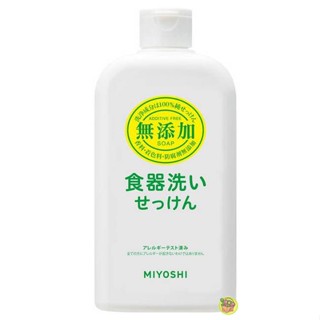 【JPGO】日本製 MIYOSHI 無新增洗碗精 370ml