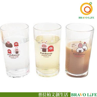 現貨正版 卡娜赫拉的小動物經典玻璃直杯 玻璃杯 兔兔水杯 P助玻璃杯 造型杯 經典直杯 水杯 牛奶杯 透明玻璃杯