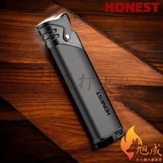 【旭成】《預購》百誠 HONEST 喬楚 BCZ3021 充氣打火機 點煙器 金屬打火機 防風打火機 父親節 黑武士