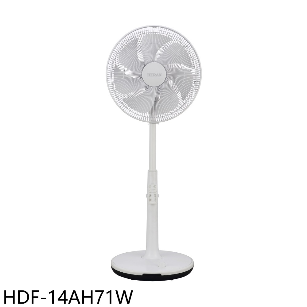 HERAN 禾聯 HDF-14AH71W 14吋智慧聯網變頻DC電風扇