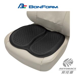【BONFORM】 車用 蜂巢凝膠座墊 5614-43 坐墊支撐墊彈性臀型 黑色