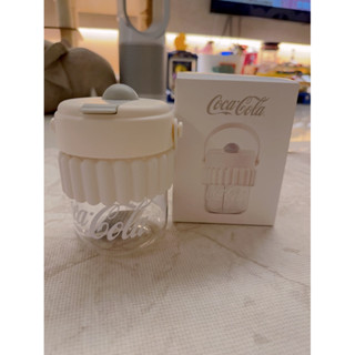 可口可樂胖胖杯/啵啵杯/大象杯/吸管水杯/隨行杯/運動水壺Tritan材質 400ml(全新）