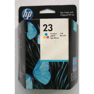 HP 惠普 23 三色 彩色 有原廠雷射標籤 噴墨墨水匣