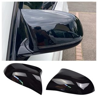 BMW F25 X3 F26 X4 F15 X5 F16 X6 牛角 替換式 後視鏡殼 後照鏡蓋 亮黑 碳纖紋 鍛造紋