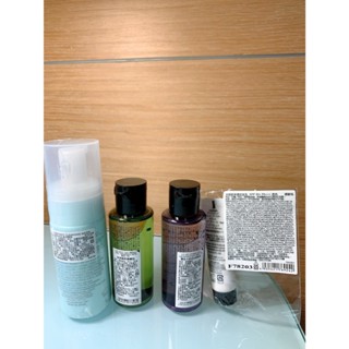 植村秀 旅行組 潔淨慕斯50ML 抹茶潔顏油50ML 覆盆子潔顏油50ML 無極限妝前乳10ML