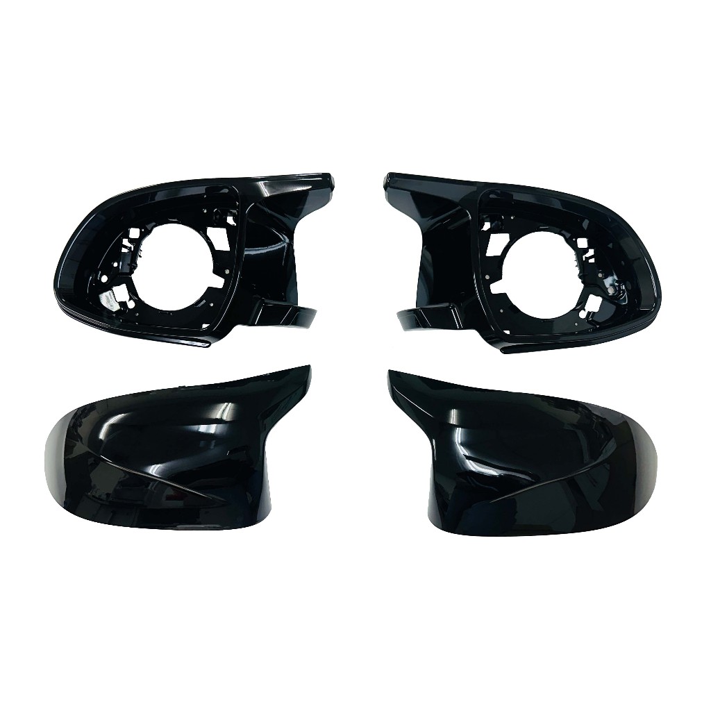 BMW G01 X3 G02 X4 G05 X5 G06 X6 G07 X7 牛角 後視鏡殼 後照鏡蓋 亮黑 碳纖紋