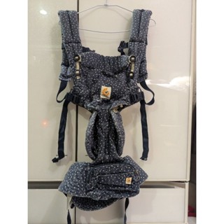 [二手] ergobaby omni 360 揹巾 藍底白星
