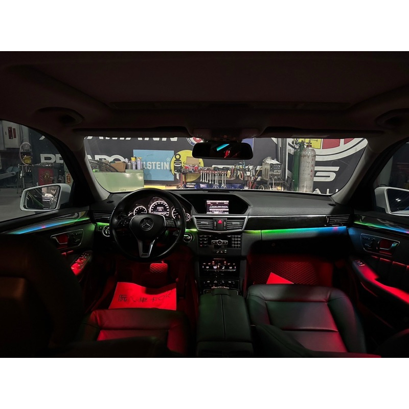 BENZ W212 E200 E250 E350 改裝 專用 氣氛燈 氛圍燈 撩妹必備 各車系 歡迎聊聊詢問