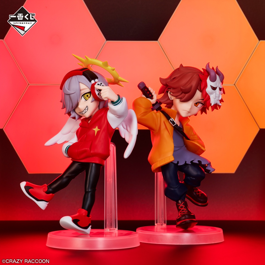 好好丸🎃｜日版 一番賞｜Crazy Raccoon 瘋狂浣熊 達爾瑪茲 有坂 傑斯帕 最後賞 立牌 模型 公仔