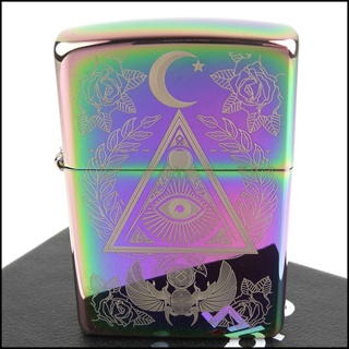 ☆福星屋☆【ZIPPO】美系~Eye of Providence-全視之眼圖案雷射雕刻打火機NO.49061