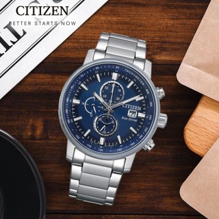 折扣私訊 CITIZEN星辰 Chronograph 亞洲限定 光動能計時腕錶 CA0840-87L