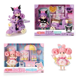 【SANRIO】迷你小MIMI 美樂蒂冰淇淋鋪 酷洛米披薩店 三麗鷗 聯名款 家家酒 KT13434-35 玳兒玩具
