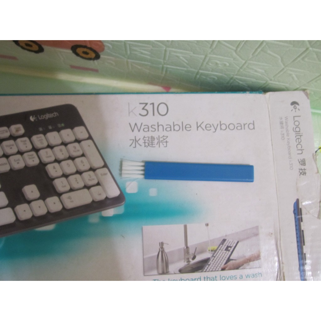 羅技 k310 水鍵將 鍵盤 刷子