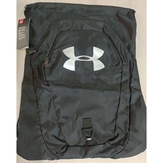 Under Armour UA 抽繩袋 束口袋 後揹包 健身袋 收納袋 1342663 408 藍 001 黑