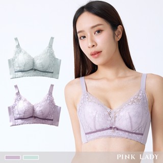 Pink Lady A罩杯 石墨烯 清湖墜花 無鋼圈內衣 爆乳襯墊 無痕側背片 集中包覆內衣 內衣 3711