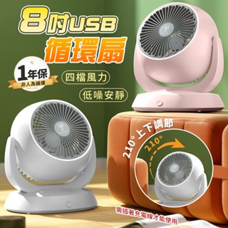 循環扇 電風扇 風扇 小風扇 USB電風扇 小電風扇 usb 風扇 小電扇 桌扇 空氣循環扇 8吋 迷你電扇
