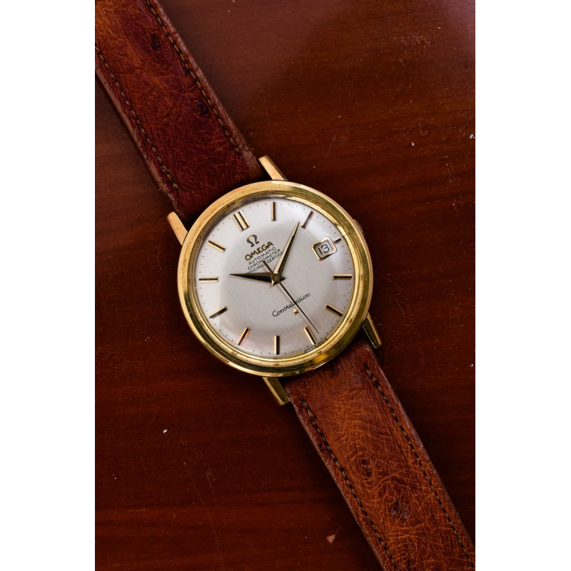古董錶1966s 歐米茄 Omega 星座 Constellation 18K Yellow Gold 18k金