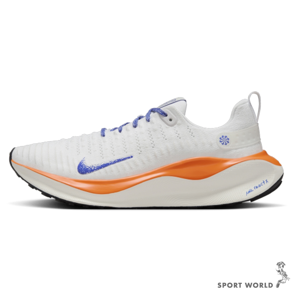Nike 慢跑鞋 男鞋 奧運 INFINITYRN 4 BLUEPRINT 白橘藍【運動世界】HJ6648-900