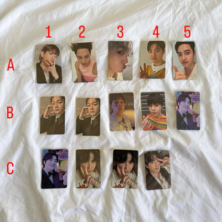 EXO EXIST小卡 Xiumin Suho 伯賢 Chen D.O. Kai