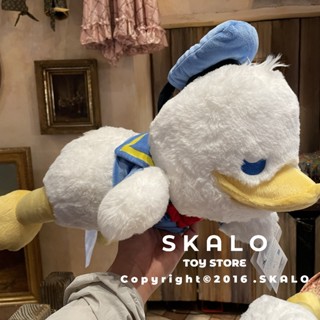 SKALO［趴趴睡覺唐老鴨］上海迪士尼 娃娃玩具大抱枕 disney