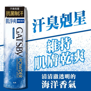 日本 堂吉訶德 GATSBY舒涼制汗噴霧 清新海洋221ml 全新