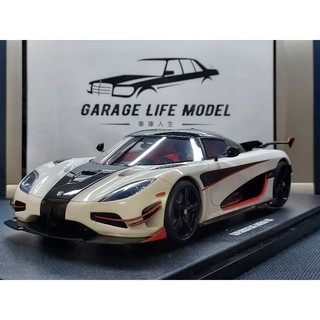 車庫人生 1:18 1/18 GT SPIRIT Koenigsegg Agera RS 白色 GT877