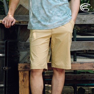 ADISI 男Supplex格紋速乾及膝短褲 AP2411046 黃卡其 (M-3XL)｜彈性 吸濕排汗 快乾 透氣