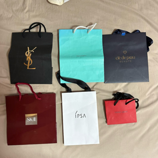 YSL/亞曼尼/ipsa/SK -II/肌膚之鑰/tiffany專櫃紙袋